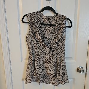 CAbi Flutter Blouse - Size XS